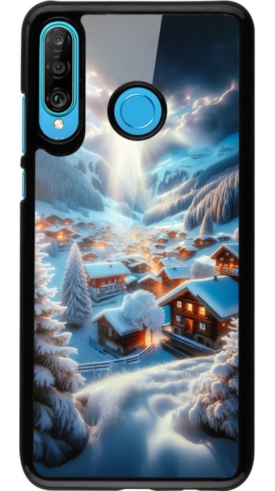 Coque Huawei P30 Lite - Mont Neige Lumière