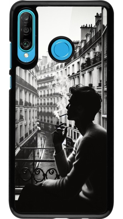 Coque Huawei P30 Lite - Parisian Smoker