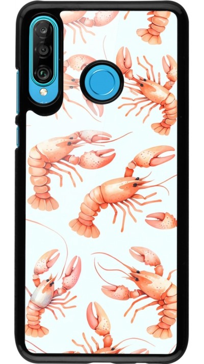 Coque Huawei P30 Lite - Pattern de homards pastels