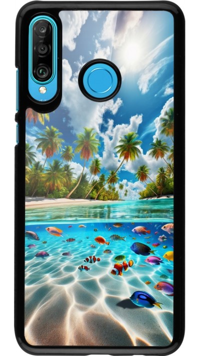 Huawei P30 Lite Case Hülle - Strandparadies