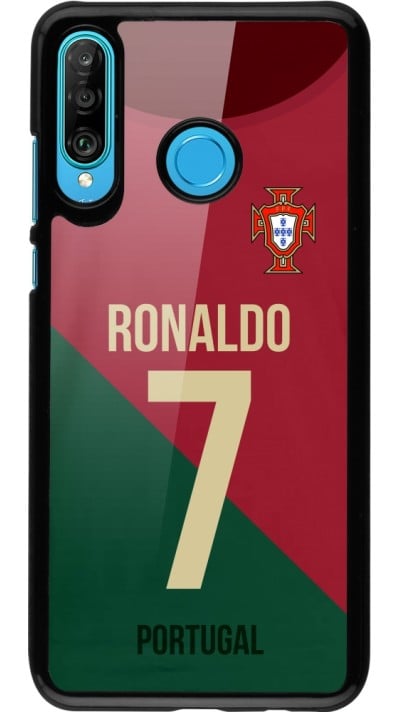 Coque Huawei P30 Lite - Football shirt Ronaldo Portugal