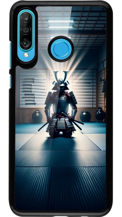 Huawei P30 Lite Case Hülle - Samurai im Gebet