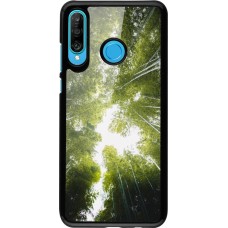 Huawei P30 Lite Case Hülle - Spring 23 forest blue sky