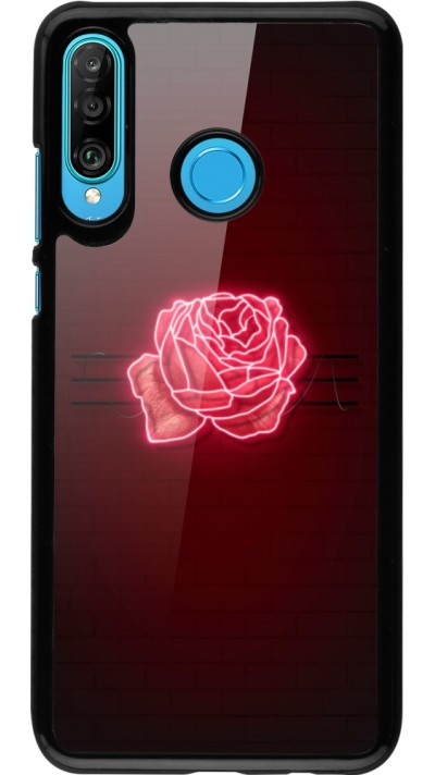 Huawei P30 Lite Case Hülle - Spring 23 neon rose