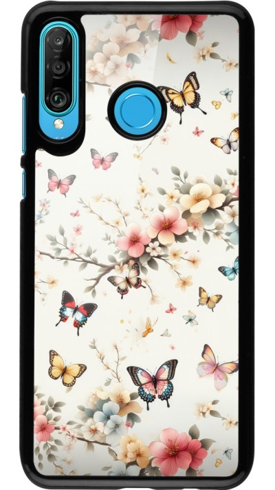 Coque Huawei P30 Lite - Spring 25 Papillons Légers