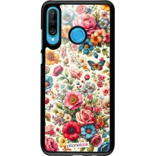 Huawei P30 Lite Case Hülle - Spring 25 fruehling bluetend