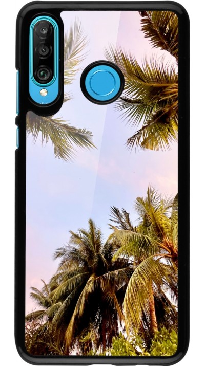 Huawei P30 Lite Case Hülle - Summer 2023 palm tree vibe