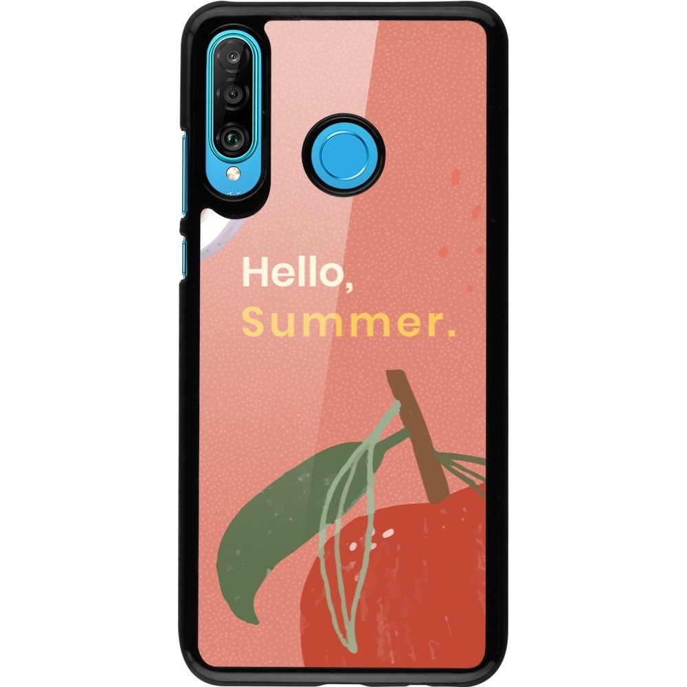 Huawei P30 Lite Case Hülle - Summer 2025 Hello summer