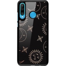 Coque Huawei P30 Lite - Suns and Moons