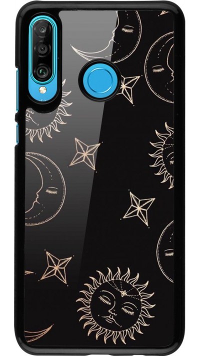 Coque Huawei P30 Lite - Suns and Moons