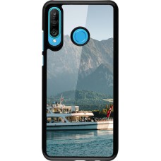 Huawei P30 Lite Case Hülle -  Nationalfeiertag Schweiz Bateau Leman