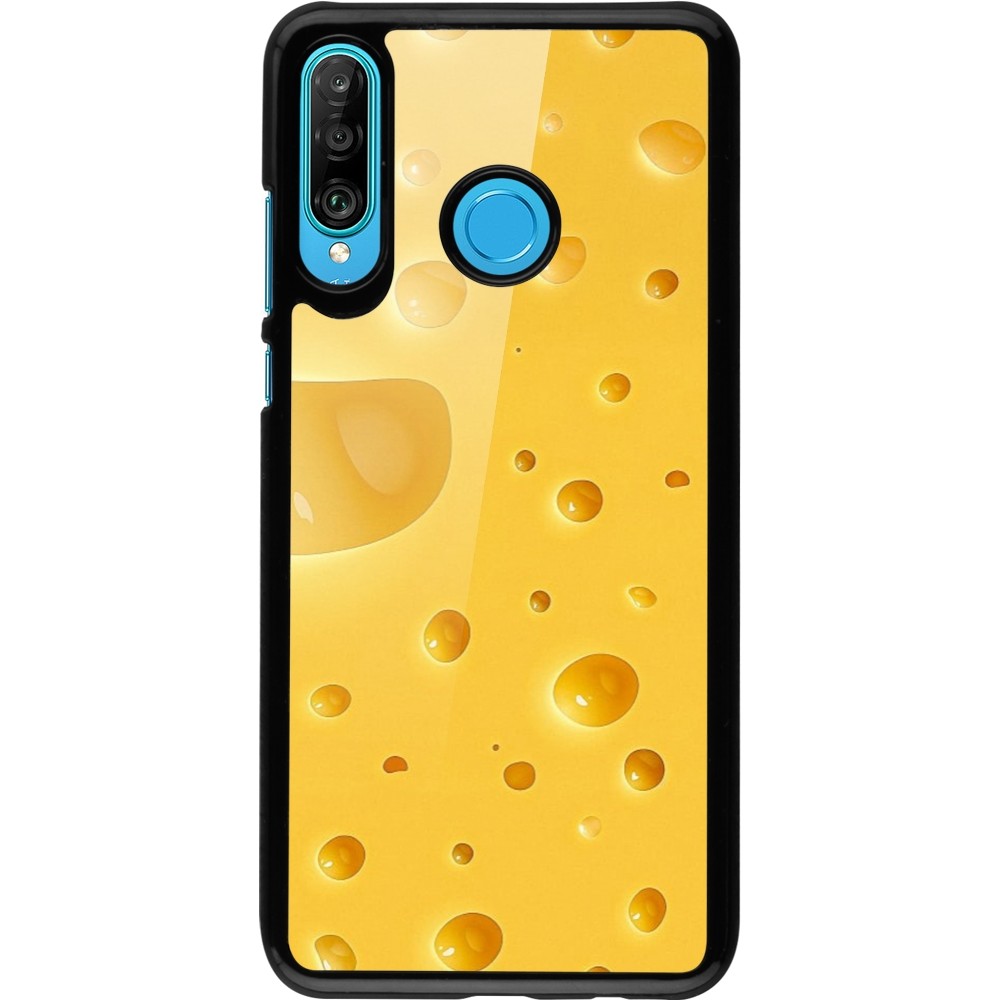 Huawei P30 Lite Case Hülle -  Nationalfeiertag Schweiz Cheese