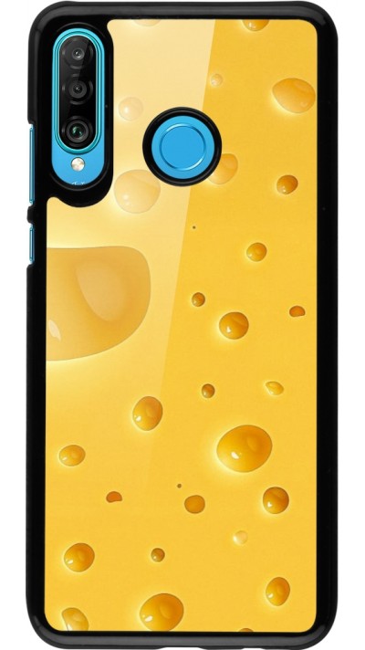 Huawei P30 Lite Case Hülle -  Nationalfeiertag Schweiz Cheese