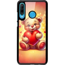 Huawei P30 Lite Case Hülle - Valentin 2024 Teddy Liebe