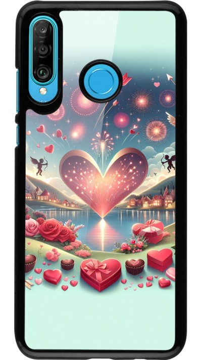 Coque Huawei P30 Lite - Valentine 2025 Chic