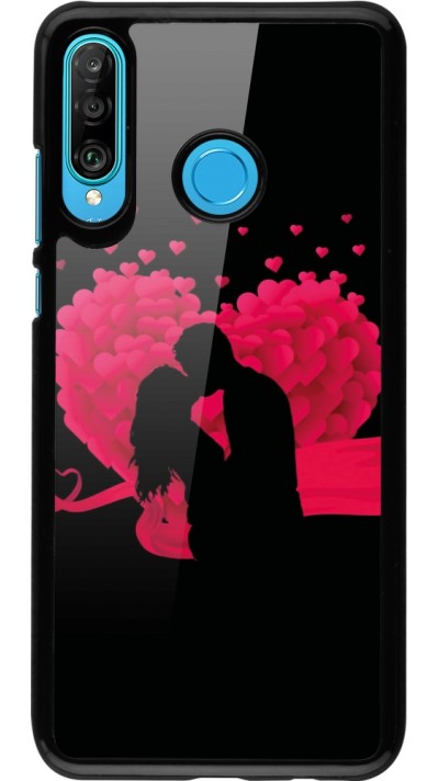 Coque Huawei P30 Lite - Valentine 2023 passionate kiss
