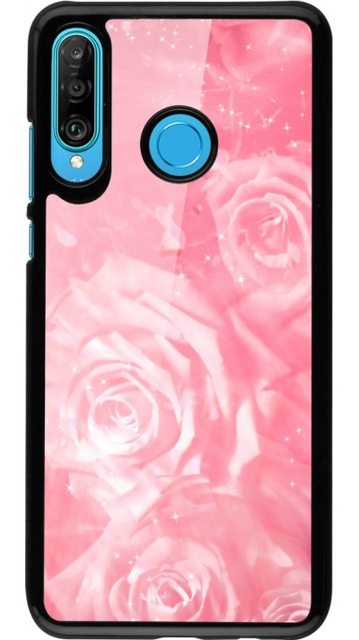 Coque Huawei P30 Lite - Valentine 2023 bouquet de roses