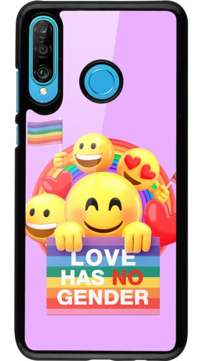 Coque Huawei P30 Lite - Valentine 2023 love has no gender