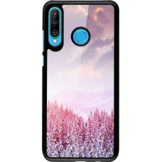 Coque Huawei P30 Lite - Winter 22 Pink Forest