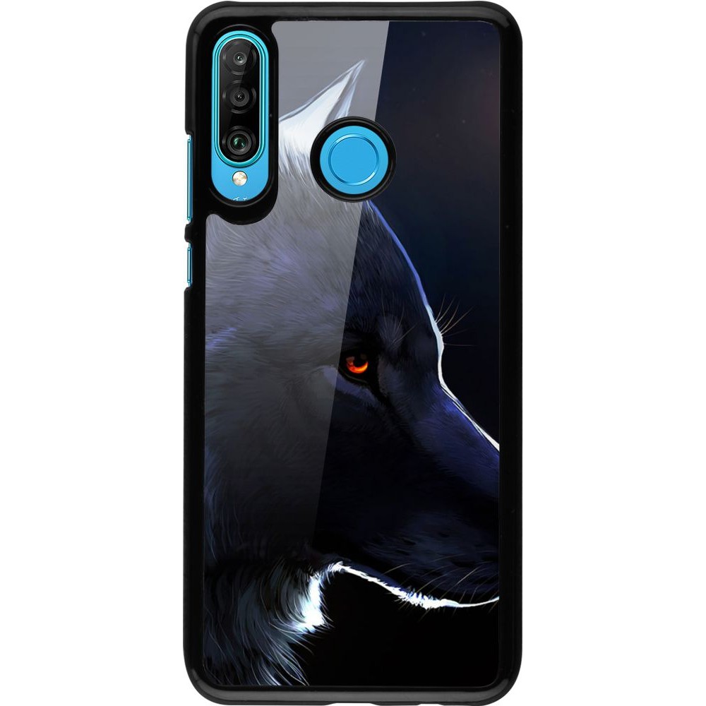 Coque Huawei P30 Lite - Wolf Shape