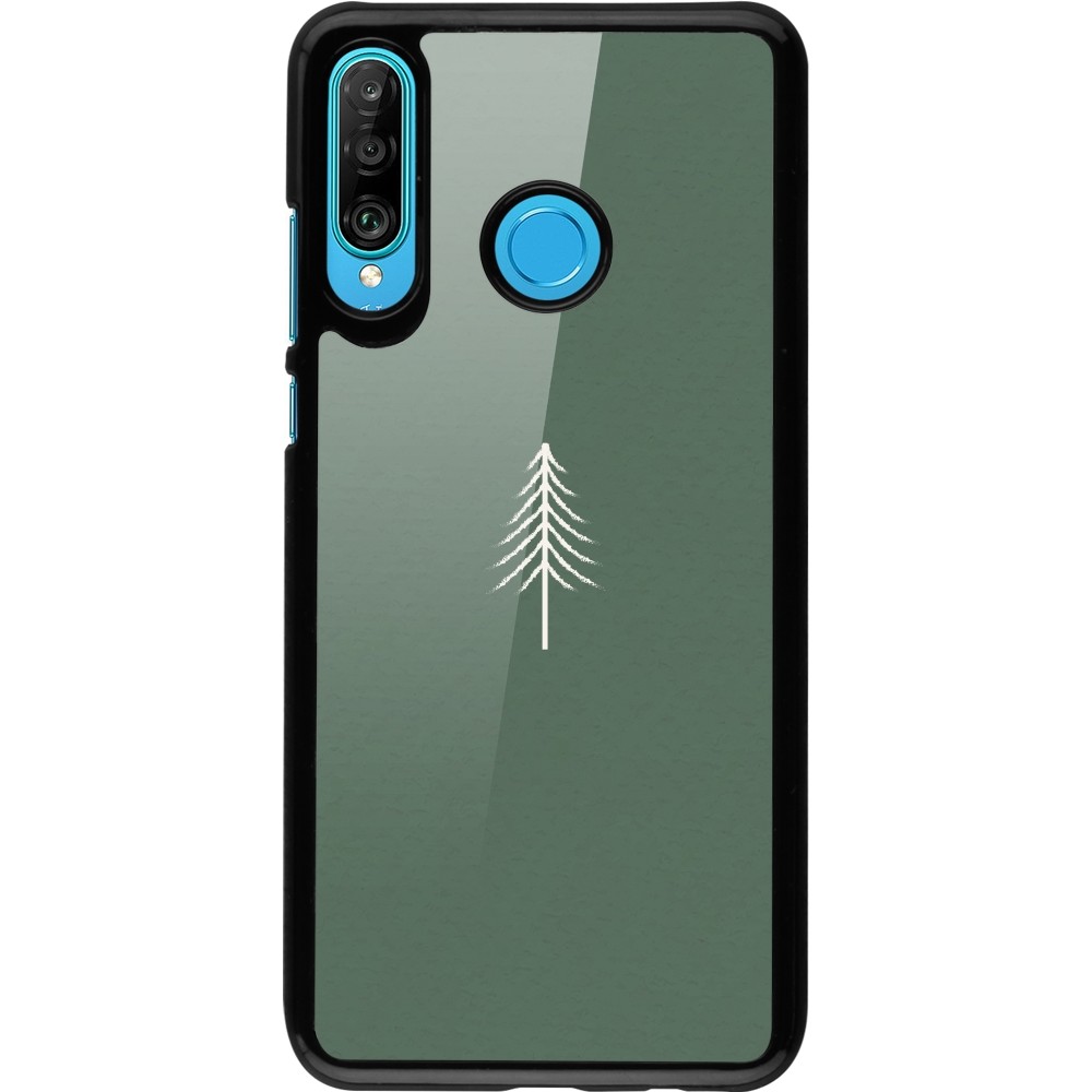 Huawei P30 Lite Case Hülle - Christmas 22 minimalist tree