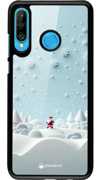 Coque Huawei P30 Lite - Noël 2023 Petit Père Flocon