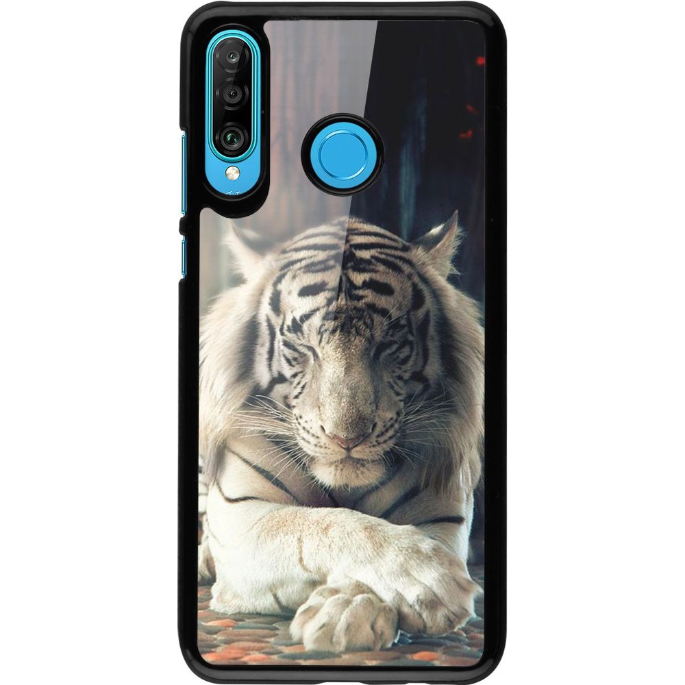 Coque Huawei P30 Lite - Zen Tiger