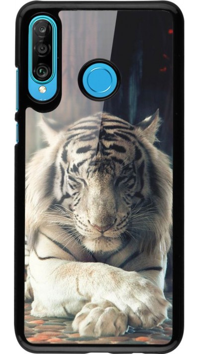 Coque Huawei P30 Lite - Zen Tiger