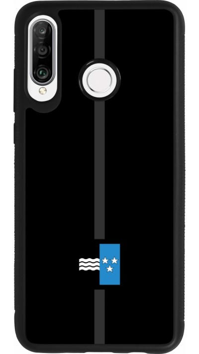 Huawei P30 Lite Case Hülle - Silikon schwarz Kanton AG schwarz