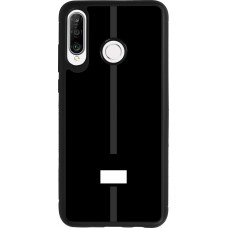 Huawei P30 Lite Case Hülle - Silikon schwarz Kanton FR schwarz