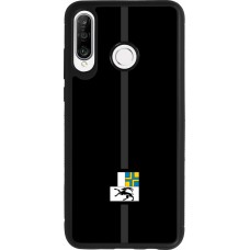 Huawei P30 Lite Case Hülle - Silikon schwarz Kanton GR schwarz