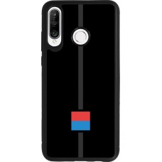 Huawei P30 Lite Case Hülle - Silikon schwarz Kanton TI schwarz
