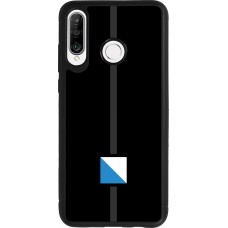 Huawei P30 Lite Case Hülle - Silikon schwarz Kanton ZH schwarz