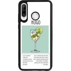 Coque Huawei P30 Lite - Silicone rigide noir Cocktail recette Hugo