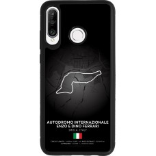 Coque Huawei P30 Lite - Silicone rigide noir F1 Track 2025 Emilia-Rogmana