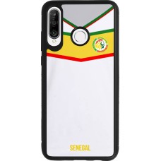Huawei P30 Lite Case Hülle - Silikon schwarz Senegal 2022 personalisierbares Fußballtrikot