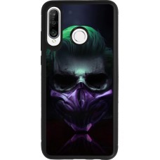 Coque Huawei P30 Lite - Silicone rigide noir Halloween 20 21
