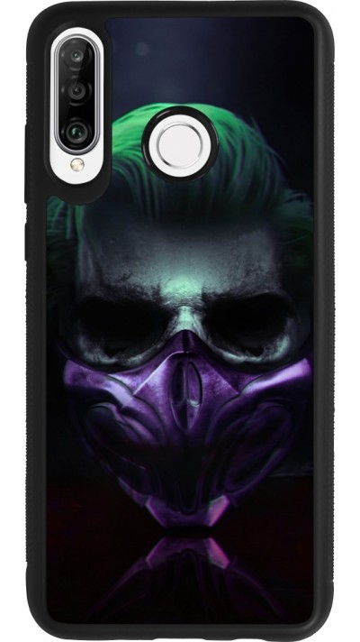 Huawei P30 Lite Case Hülle - Silikon schwarz Halloween 20 21