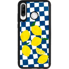 Huawei P30 Lite Case Hülle - Silikon schwarz Illustration lemons 2026