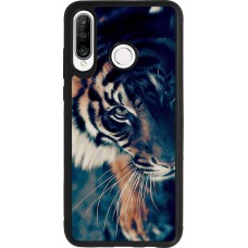 Coque Huawei P30 Lite - Silicone rigide noir Incredible Lion