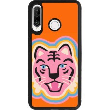 Huawei P30 Lite Case Hülle - Silikon schwarz Lion colors 2026