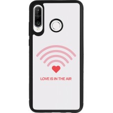 Coque Huawei P30 Lite - Silicone rigide noir Saint Valentines Day 26 Love is in the air