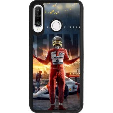 Huawei P30 Lite Case Hülle - Silikon schwarz Senna The King of Rain