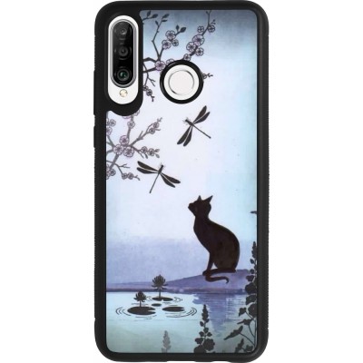 Huawei P30 Lite Case Hülle - Silikon schwarz Spring 19 12