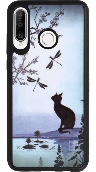 Coque Huawei P30 Lite - Silicone rigide noir Spring 19 12