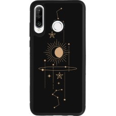 Huawei P30 Lite Case Hülle - Silikon schwarz Spring 23 astro