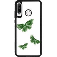 Coque Huawei P30 Lite - Silicone rigide noir Butterflies Spring 2026