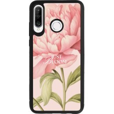 Coque Huawei P30 Lite - Silicone rigide noir Just Bloom Spring 2026