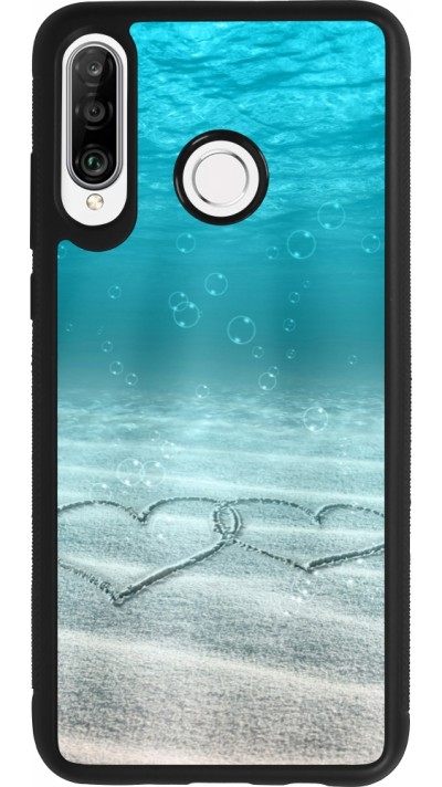 Coque Huawei P30 Lite - Silicone rigide noir Summer 18 19