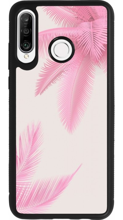 Coque Huawei P30 Lite - Silicone rigide noir Summer 20 15